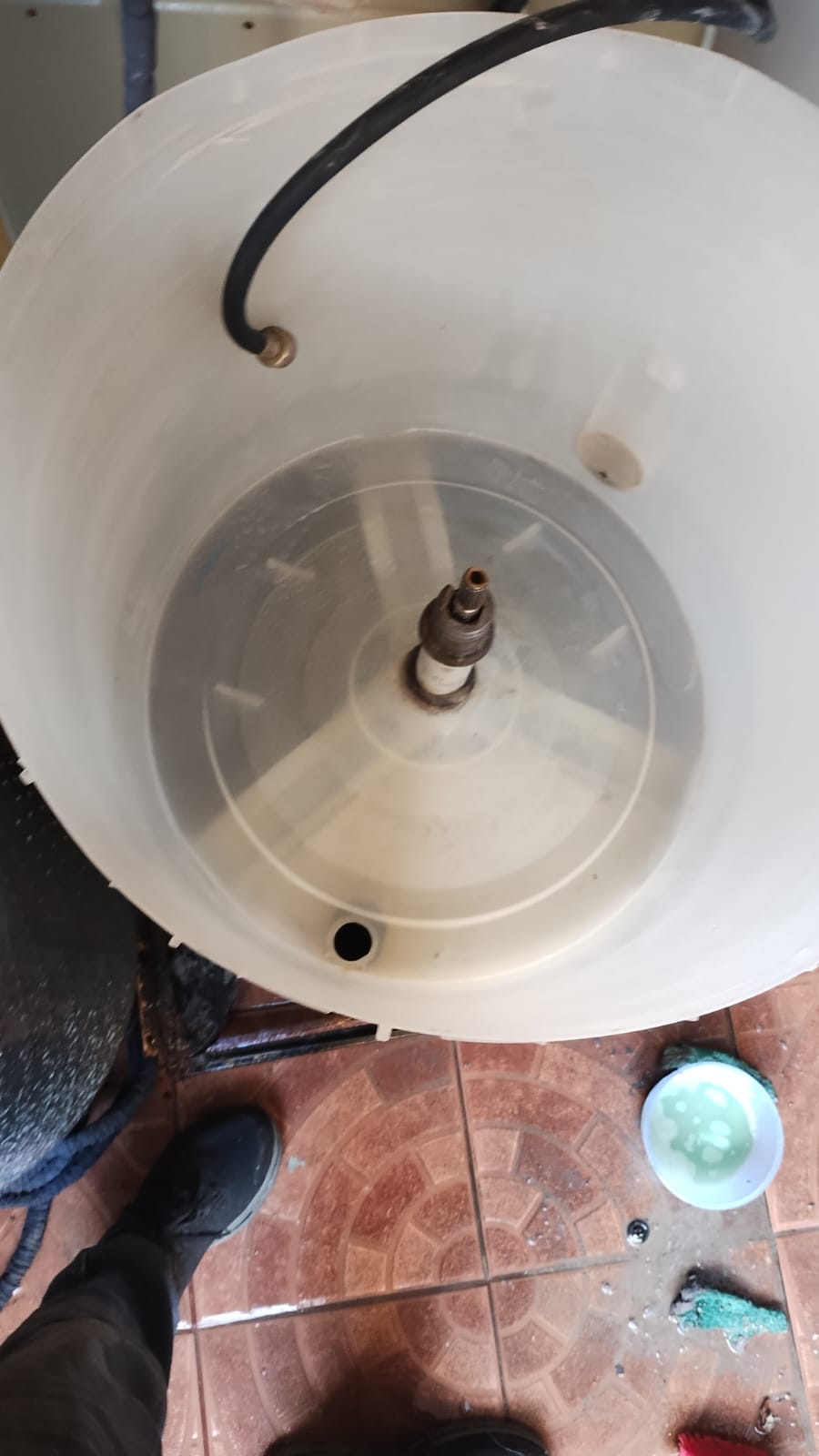 Mantenimiento interno de lavadora